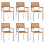 Conjunto de Comedor de Jardín 7 pcs