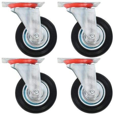 Swivel wheels 12 units 100 mm by vidaXL, Material handling - Ref: Foro24-277957, Price: 74,81 €, Discount: %