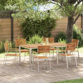 Conjunto de Comedor de Jardín 7 pcs