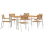 Conjunto de Comedor de Jardín 7 pcs