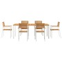 Conjunto de Comedor de Jardín 7 pcs