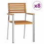 Conjunto de Comedor de Jardín 9 pcs