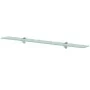 Floating shelves 2 units glass 8 mm 90x20 cm by vidaXL, Shelves and shelves - Ref: Foro24-3051524, Price: 51,84 €, Discount: %