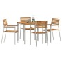 Conjunto de Comedor de Jardín 5 pcs