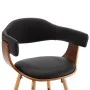 Dining chairs 6 pcs synthetic leather and black curved wood by vidaXL, dining chairs - Ref: Foro24-279492, Price: 636,04 €, D...