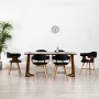 Dining chairs 6 pcs synthetic leather and black curved wood by vidaXL, dining chairs - Ref: Foro24-279492, Price: 613,48 €, D...