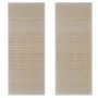 Rechteckige Teppiche aus natürlichem Bambus, 2 Einheiten, 120 x 180 cm von vidaXL, Teppiche - Ref: Foro24-278744, Preis: 51,7...