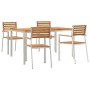 Conjunto de Comedor de Jardín 5 pcs