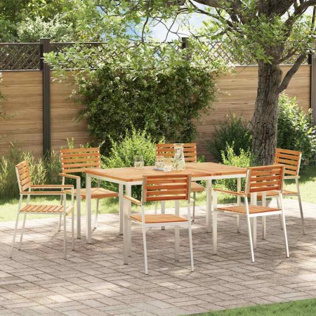 Conjunto de Comedor de Jardín 7 pcs