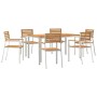 Conjunto de Comedor de Jardín 7 pcs