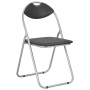 Klappbare Esszimmerstühle 6 Einheiten Kunstleder schwarz von vidaXL, Essstühle - Ref: Foro24-278594, Preis: 185,83 €, Rabatt: %
