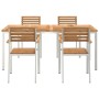 Conjunto de Comedor de Jardín 5 pcs