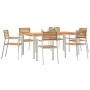 Conjunto de Comedor de Jardín 7 pcs