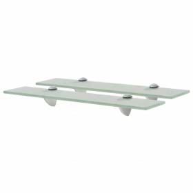 Schweberegale 2 Einheiten Glas 8 mm 50x20 cm von vidaXL, Regale und Regale - Ref: Foro24-3051536, Preis: 38,15 €, Rabatt: %