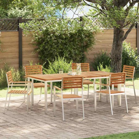 Conjunto de Comedor de Jardín 7 pcs