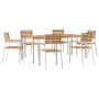 Conjunto de Comedor de Jardín 7 pcs