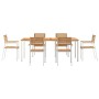 Conjunto de Comedor de Jardín 7 pcs