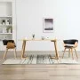Esszimmerstühle, 2 Stück, aus gebogenem Holz und schwarzem Kunstleder von vidaXL, Essstühle - Ref: Foro24-278733, Preis: 332,...