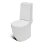 WC- und Bidet-Set aus weißer Keramik von vidaXL, Badewannen und Bidets - Ref: Foro24-270059, Preis: 409,34 €, Rabatt: %