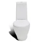 WC- und Bidet-Set aus weißer Keramik von vidaXL, Badewannen und Bidets - Ref: Foro24-270059, Preis: 409,34 €, Rabatt: %