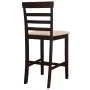 Stehtisch und 4 Barhocker braunes Holz von vidaXL, Möbelsets für Küchen und Esszimmer - Ref: Foro24-271833, Preis: 376,32 €, ...