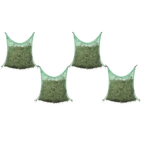 Hay nets 4 pcs square PP 0.9x1 m by vidaXL, Livestock feeders and waterers - Ref: Foro24-279111, Price: 33,50 €, Discount: %