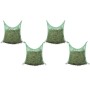 Redes para heno 4 uds cuadradas PP 0,9x1 m de vidaXL, Comederos y bebederos de ganado - Ref: Foro24-279111, Precio: 34,18 €, ...