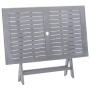 5 Stück massives Akazienholz Garten Esszimmergarnitur grau von vidaXL, Gartensets - Ref: Foro24-278921, Preis: 293,86 €, Raba...