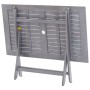 5 Stück massives Akazienholz Garten Esszimmergarnitur grau von vidaXL, Gartensets - Ref: Foro24-278921, Preis: 293,86 €, Raba...