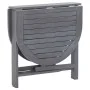 Garden dining set 5 pieces solid gray acacia wood by vidaXL, Garden sets - Ref: Foro24-278926, Price: 333,37 €, Discount: %