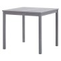Garden dining set 5 pieces solid gray acacia wood by vidaXL, Garden sets - Ref: Foro24-278925, Price: 282,84 €, Discount: %
