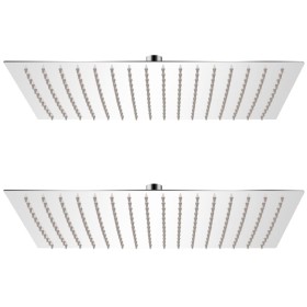 Duschkopf mit Regeneffekt, 2 Stück, Edelstahl, 30 x 40 cm von vidaXL, Duschköpfe - Ref: Foro24-275945, Preis: 79,41 €, Rabatt: %