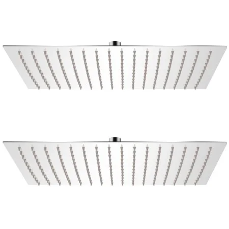 Duschkopf mit Regeneffekt, 2 Stück, Edelstahl, 30 x 40 cm von vidaXL, Duschköpfe - Ref: Foro24-275945, Preis: 77,20 €, Rabatt: %
