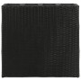 Tall planter with 4 pots 2 pcs black synthetic rattan by vidaXL, Pots and planters - Ref: Foro24-279082, Price: 394,41 €, Dis...