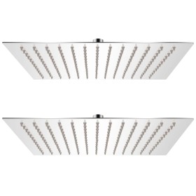 Duschkopf mit Regeneffekt, 2 Stück, Edelstahl, 30 x 30 cm von vidaXL, Duschköpfe - Ref: Foro24-275941, Preis: 47,20 €, Rabatt: %
