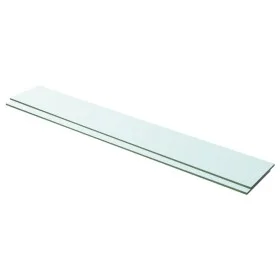 Shelves 2 units transparent glass panel 100x15 cm by vidaXL, Shelves and shelves - Ref: Foro24-3051583, Price: 34,59 €, Disco...
