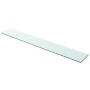 Shelves 2 units transparent glass panel 100x15 cm by vidaXL, Shelves and shelves - Ref: Foro24-3051583, Price: 30,79 €, Disco...