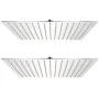 Cabezal de ducha efecto lluvia 2 uds acero inoxidable 40x40 cm de vidaXL, Cabezales de ducha - Ref: Foro24-275942, Precio: 10...