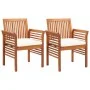 Garten-Essgruppe 3-teilig und Kissen aus massivem Akazienholz von vidaXL, Gartensets - Ref: Foro24-278895, Preis: 357,29 €, R...