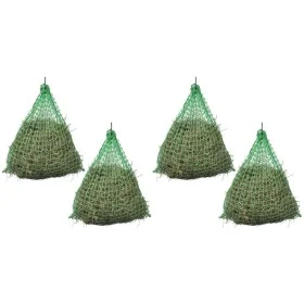 Redes para heno 4 uds redondas PP 1x1 m de vidaXL, Comederos y bebederos de ganado - Ref: Foro24-279118, Precio: 35,22 €, Des...