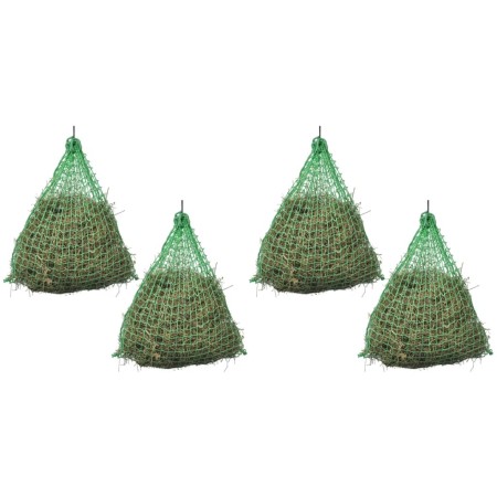 Heunetze 4 Stück rund PP 1x1 m von vidaXL, Futter- und Tränken für Nutztiere - Ref: Foro24-279118, Preis: 35,94 €, Rabatt: %