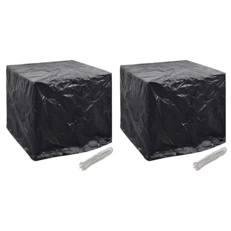 Gartenwassertankabdeckung 2 Stück 8 Ösen 116x100x8 cm von vidaXL, Abdeckungen für Gartenmöbel - Ref: Foro24-279126, Preis: 32...