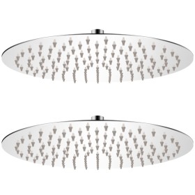 Duschkopf mit Regeneffekt, 2 Stück, Edelstahl, Ø 30 cm von vidaXL, Duschköpfe - Ref: Foro24-275936, Preis: 44,98 €, Rabatt: %