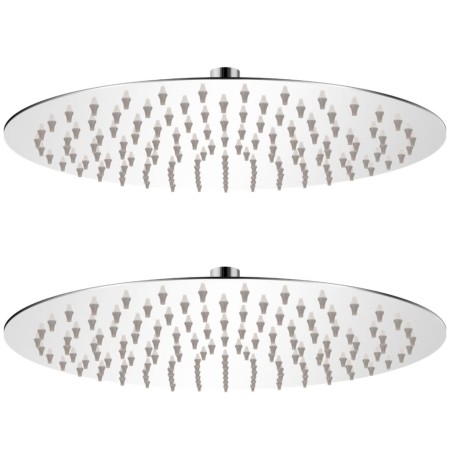 Duschkopf mit Regeneffekt, 2 Stück, Edelstahl, Ø 30 cm von vidaXL, Duschköpfe - Ref: Foro24-275936, Preis: 44,98 €, Rabatt: %