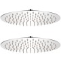 Duschkopf mit Regeneffekt, 2 Stück, Edelstahl, Ø 30 cm von vidaXL, Duschköpfe - Ref: Foro24-275936, Preis: 44,98 €, Rabatt: %