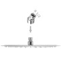 Duschkopf mit Regeneffekt, 2 Stück, Edelstahl, Ø 30 cm von vidaXL, Duschköpfe - Ref: Foro24-275936, Preis: 44,98 €, Rabatt: %