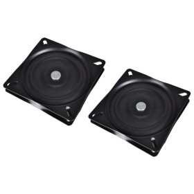 Base giratoria asiento de barco 2 uds estándar 160x160x2,5 mm de vidaXL, Piezas para veleros - Ref: Foro24-279104, Precio: 30...