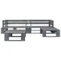 Set de muebles de palés para jardín 4 piezas madera gris by vidaXL, Garden sets - Ref: Foro24-276316, Price: 235,31 €, Discou...