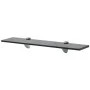 Floating shelves 2 units glass 8 mm 50x10 cm by vidaXL, Shelves and shelves - Ref: Foro24-3051504, Price: 33,37 €, Discount: %