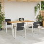 Conjunto de Comedor de Jardín 5 pcs Madera sólida de teca